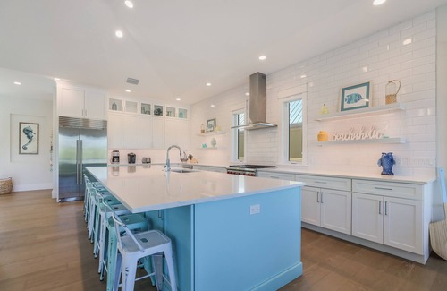 Anna Maria House | Luxury Canalfront Retreat with Dock, Pool, Spa and Game Room