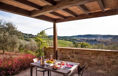 Montepulciano Cottage | luxury cottage-shared pool-unique landscape view
