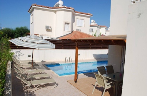 Paralimni House | Luxury detached villa with private pool,near sandy beaches with wifi