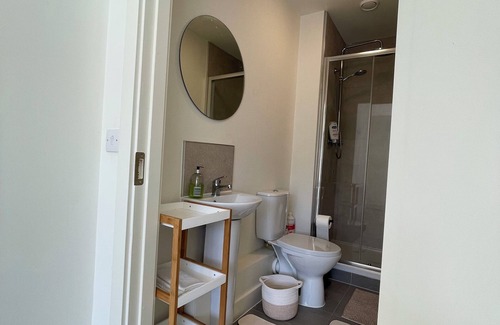 Sandyford Apartment | Luxury en-suite large king size bedroom by Dublin Sandyford Mountain Views.