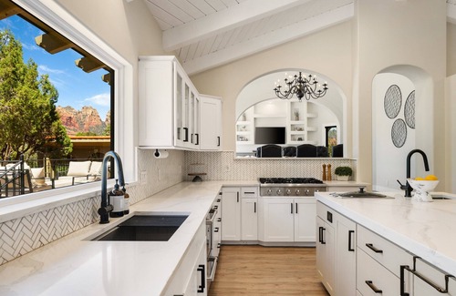 West Sedona House | Luxury Estate w/Views, Pool, Spa & Casita