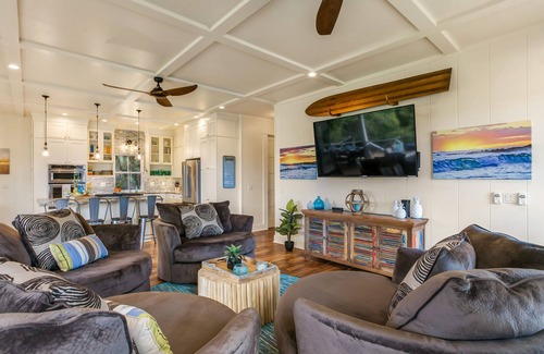 Poipu House | Luxury family friendly home within walking distance to Poipu Beach.