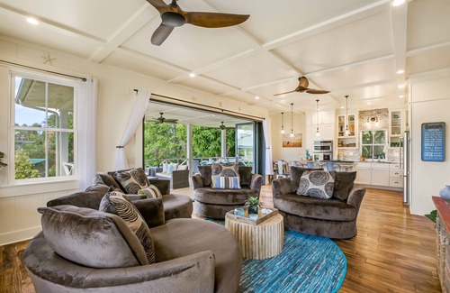 Poipu House | Luxury family friendly home within walking distance to Poipu Beach.