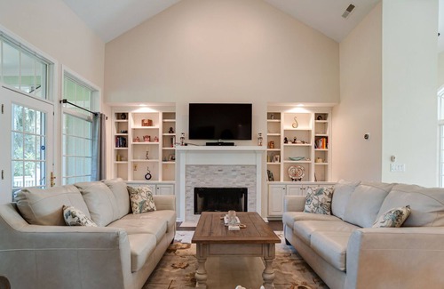 Okatie House | Luxury Golf Course Home On Exclusive And Private Callawassie Island!