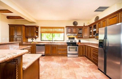 Potrero House | Luxury Hacienda-Style Villa with Old-World Decor, Private Pool, and Stunning Oce