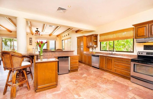 Potrero House | Luxury Hacienda-Style Villa with Old-World Decor, Private Pool, and Stunning Oce