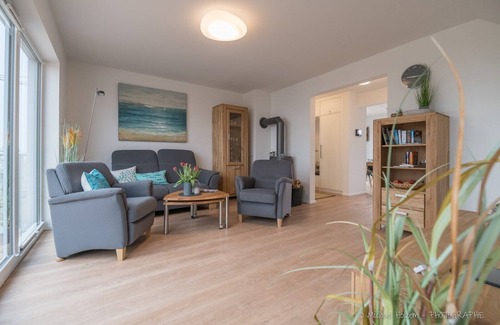 Olpenitz Apartment | Luxury holiday apartment "Marina Lounge" in the Baltic Sea resort of Olpenitz for couples and families with a fantastic view of the water in all directions and high-quality furnishings for your well-deserved vacation