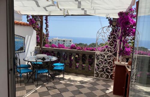 Capri Apartment | LUXURY HOUSE "VILLA POMPEIANA" Via CAMERELLE CON TERRAZZA VISTA MARE