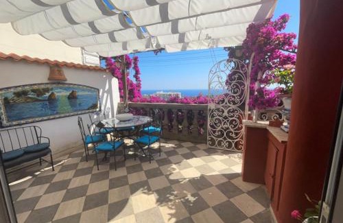 Capri Apartment | LUXURY HOUSE "VILLA POMPEIANA" Via CAMERELLE CON TERRAZZA VISTA MARE