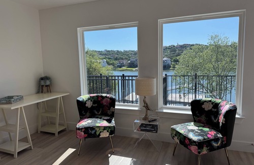 Marble Falls House | Luxury Lakefront Living in Marble Falls: Pool, Private Dock & Endless Views!