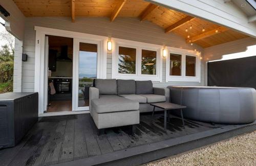 Donegal Apartment | Luxury Log Cabin with Private Hot Tub & Sea Views