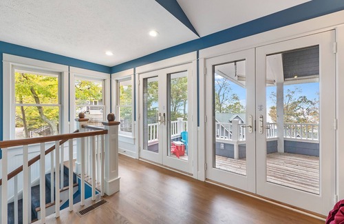 Macatawa House | Luxury Macatawa Beach Home with Stunning Lake Michigan Views and Private Beach Access