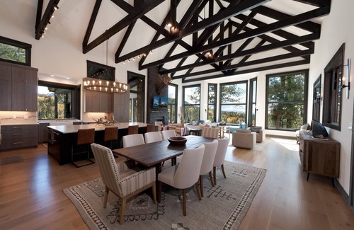 Columbine Lake House | Luxury Modern Mountain Home w/Amazing Lake & Mountain Views. 2 Miles to Purg