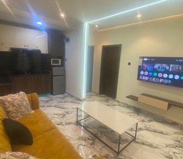 Oshodi-Isolo Apartment | Luxury & Modern Self Check-In Apts near Airport M02b