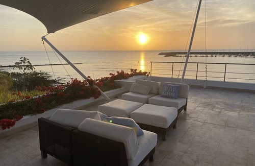 El Palmar Villa | Luxury Ocean Front Home in Gated Golf, Beach (Private Stairs) & Marina Resort.