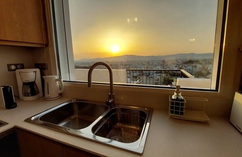 Kallithea Apartment | Luxury Penthouse | 360° Acropolis & Sea Views