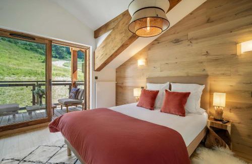 Courchevel Apartment | Luxury Penthouse Courchevel Sauna Views 4BR Nebula