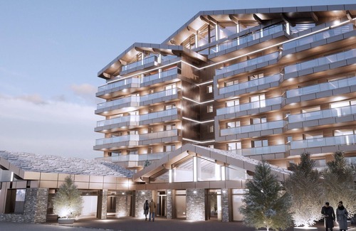 Courchevel Apartment | Luxury penthouse in Courchevel with ski-in and wellness area
