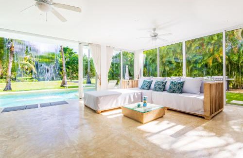 Bavaro Villa | Luxury Rentals in Punta Cana - Exclusive Waterfall Villa with Private Pool, BBQ, Maid, Golf