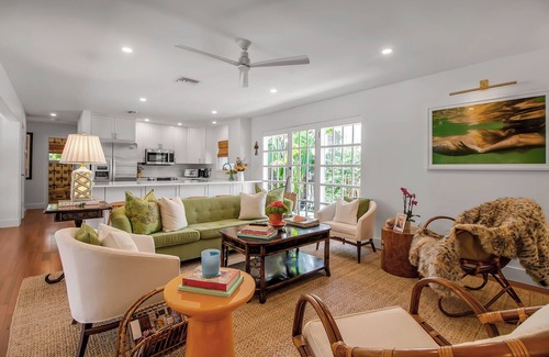 Central Sarasota House | Luxury Sarasota Oasis - 3BR Designer Pool Home in Premier Walkable Neighborhood
