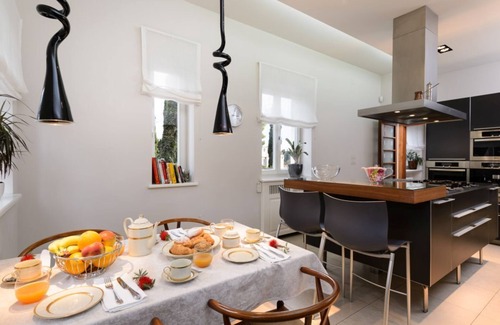 Split Villa | Luxury Seafront Villa Castello Split with private heated pool, Jacuzzi and sauna at the beach in Split
