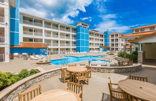 Sandbridge Condo | Luxury south-side condo with great views of the Atlantic/Back Bay, pools, & gym