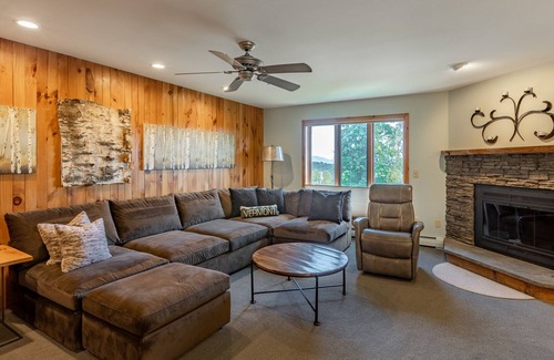 Stratton Mountain Apartment | Luxury Stratton Condo steps to the lift and village!