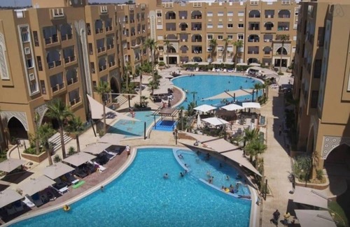 Chott Mariem Apartment | Luxury studio, Résidence Aqua Ressort Folla, Wifi, for 1 to 3 people