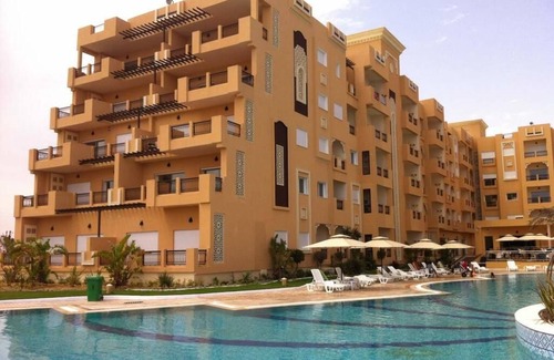 Chott Mariem Apartment | Luxury studio, Résidence Aqua Ressort Folla, Wifi, for 1 to 3 people