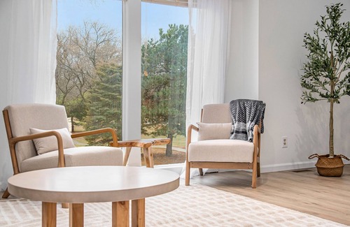 West Omaha House | Luxury vacation house, heated pool + hot tub