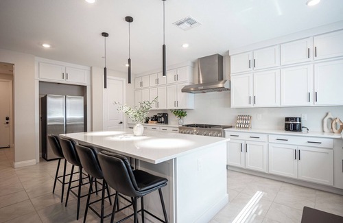 Enterprise House | Luxury Vegas Retreat with Pool Pickleball Court Mini Golf Basketball & Game Loft