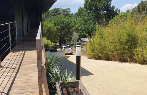 Lege-Cap-Ferret House | Luxury villa cap ferret quiet heated mirror infinity pool and spa