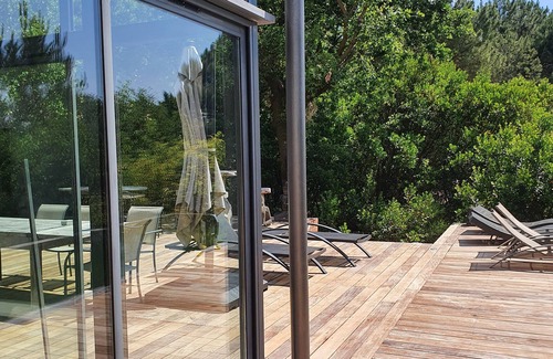Lege-Cap-Ferret House | Luxury villa cap ferret quiet heated mirror infinity pool and spa