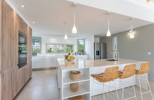 Saint-Francois Villa | Luxury villa in gated community near sea and golf course with heated pool