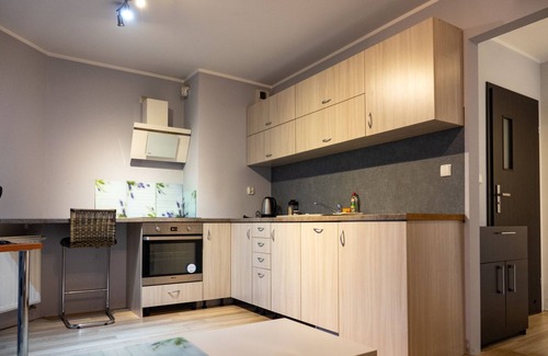 Krakow Apartment | Małe w pełni wyposażone mieszkanko, z miejscem do parkowania