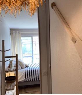 Fecamp Apartment | Ma cabane de plage studio avec balcon et parking