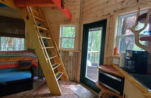 Copperhill Cabin | Magical Treehouse ~ Mountain Views ~ Dog Friendly