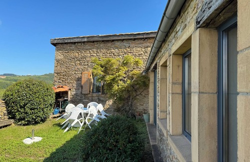 Saint-Laurent-d'Oingt House | Magnificent Beaujolais gite with dream view