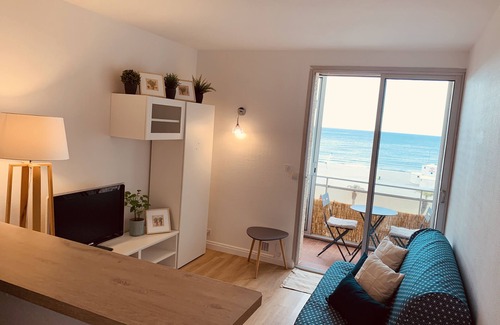 Le Grand Large Apartment | Magnificent studio sea view Canet beach 🏖