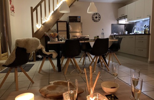 Saint-Jean-d'Arves Ski Chalet | Magnificent accommodation for 7p with panoramic view - ski-in ski-out