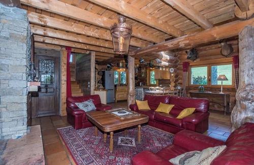 Villard-de-Lans Ski Chalet | Magnificent Log Chalet with Sauna in Villard de Lans