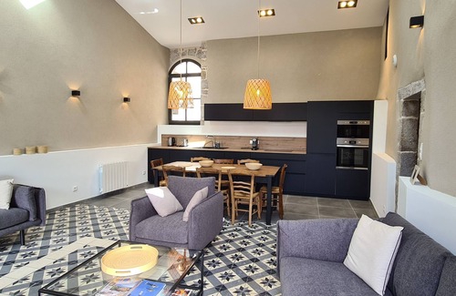 Balazuc House | Magnificent village house with terraces near the beaches of Balazuc