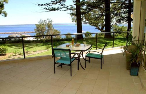 Nelson Bay Apartment | Magnus Pines, 2,52-56 Magnus Street - Apartment with stunning views, linen and bed making, Wi-Fi and Air con