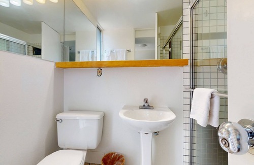 West End Cabin | Main St. gem - pool & hot tub - walk to lifts, dog-friendly, private balcony