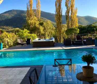 Walbach House | Maison confortable à Walbach avec piscine privée
