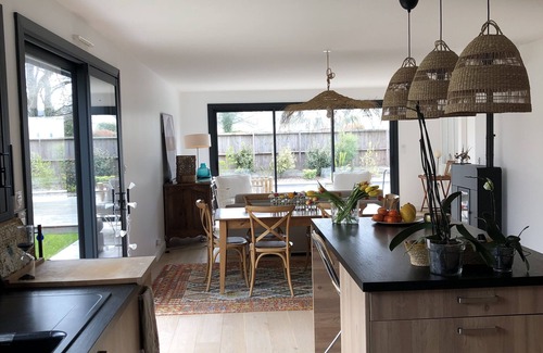 Le Hezo House | Maison Contemporaine Avec Piscine, Terrasse, Confort, Calme, Jardin. Golfe Océan