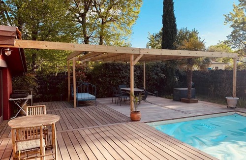 Merignac House | Maison D'architecte Près Bordeaux Avec Piscine Chauffée