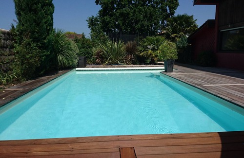 Merignac House | Maison D'architecte Près Bordeaux Avec Piscine Chauffée