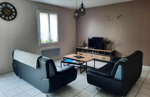 Arrest House | Maison de 3 chambres avec jardin clos et wifi a Arrest a 8 km de la plage