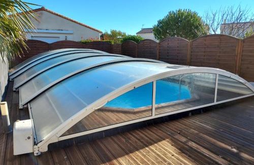 Saint-Georges-de-Didonne Villa | Maison familiale avec piscine chauffée